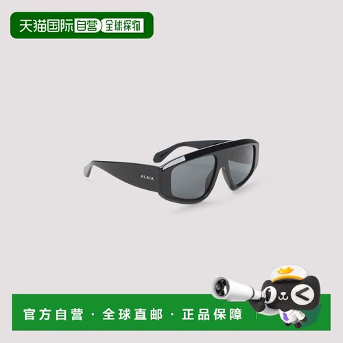 1h可退 香港直邮ALAIA 女士太阳镜 AA0092S001 SS2026 黑色