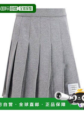 香港直邮Thom Browne 条纹百褶半身裙迷你裙百褶裙 FJK066A08072