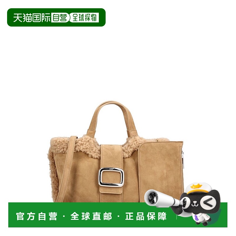 香港直邮ROGER VIVIER 罗杰 维维亚 女士 標誌雕刻手提包 RBWAOGA