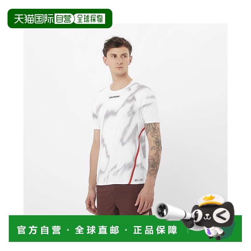 自营欧洲直邮Salomon萨洛蒙 S/LAB SPEED系列男士涤纶短袖T恤