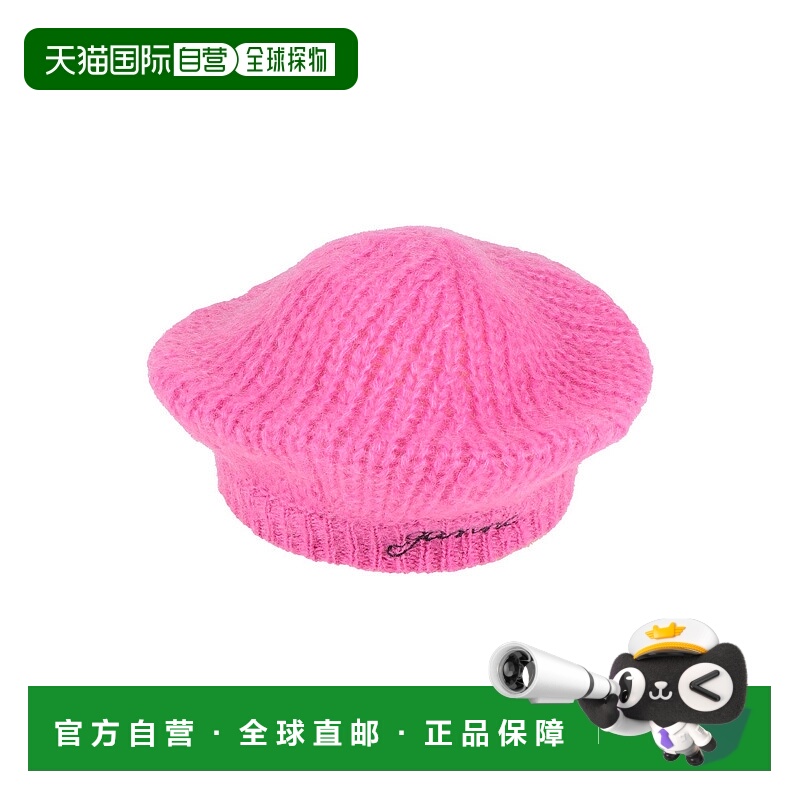 1h可退 香港直邮GANNI 甘尼 女士 帽子 pink粉色 舒适时尚