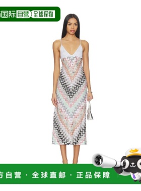 香港直邮MISSONI 米索尼 女士 无袖长款连衣裙 DS26SG08