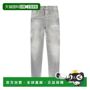 香港直邮Dsquared2 S74LB1656S30260 破洞牛仔长裤