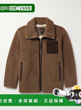 1h可退 Loro Piana 诺悠翩雅 男士 Tavan 山羊皮边羊绒真