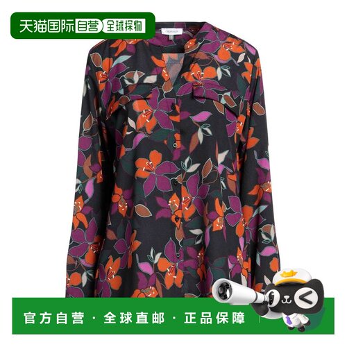 香港直邮Calvin Klein 卡尔文 克莱恩 女士 Blouses 花纹衬衫