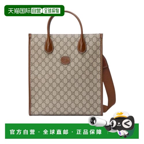 自营Gucci 徽标单肩包 72330892THG古驰手提包手提袋公文包