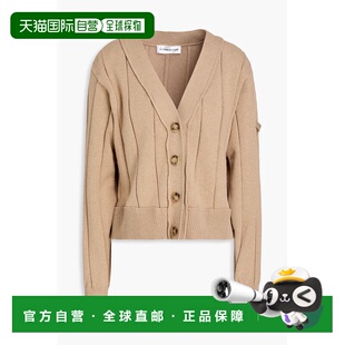 女士 香港直邮VICTORIA 贝克汉姆 维多利亚 罗纹棉混纺针 BECKHAM