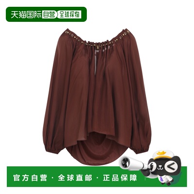 香港直邮ZIMMERMANN 女士 紫菀衫 8428TSS261MERLOT