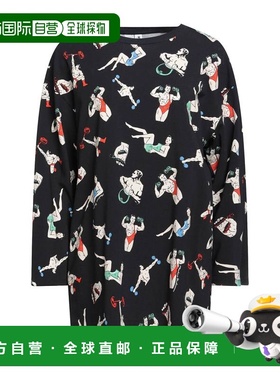 香港直邮Moschino 莫斯奇诺 女士 睡衣 black黑色 舒适时尚