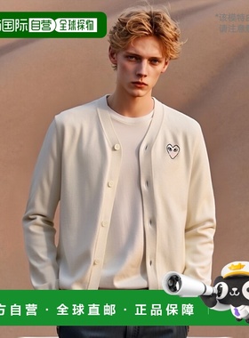 香港直邮Comme Des Garcons Play 长袖针织开衫 AXN066051