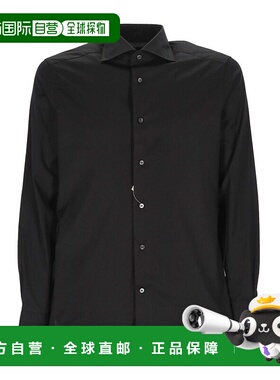 1h可退 香港直邮Zegna 长袖纽扣衬衫 R204104A29MS0BA杰尼亚男装