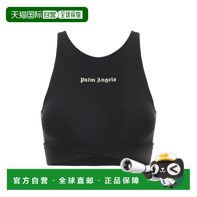 香港直邮PALM ANGELS 女士运动文胸 PWVO039S26FAB0011003 SS2026 - 实物图