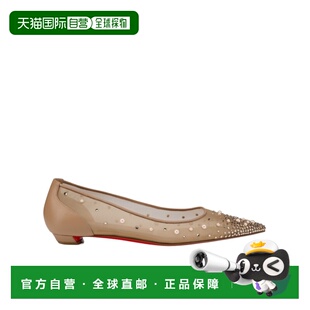 香港直邮Christian Louboutin 尖头芭蕾舞鞋 1260192_