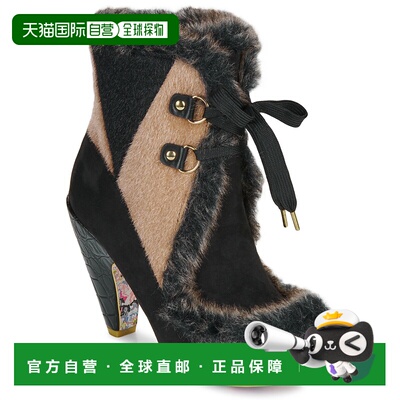 欧洲直邮Irregular Choice  女鞋 秋冬 短筒靴 APPLE TURNOVER