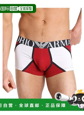 香港直邮Emporio Armani logo标志四角内裤 111513-5A523
