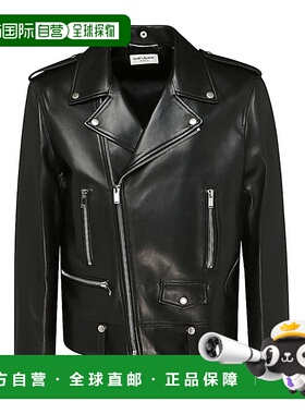 1h可退 香港直邮Saint Laurent 圣罗兰 男士 机车皮革夹克 484284