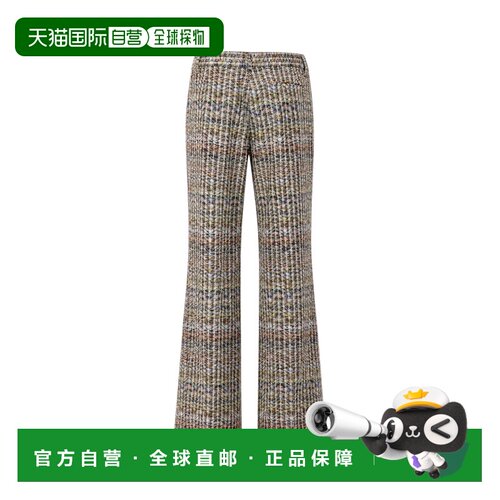 香港直邮MISSONI 米索尼 女士 多色人造丝混纺长裤 DS26WI0BBC006