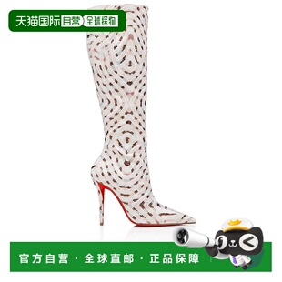 欧洲直邮CL路铂廷 红底鞋 25秋冬  女士高跟高筒靴 32503386011