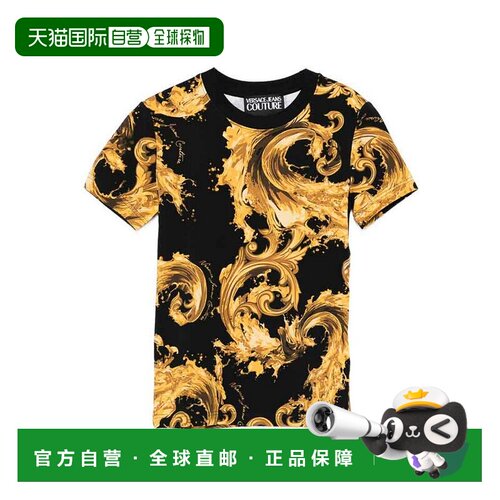 1h可退 欧洲直邮Versace Jeans Couture 女士T恤 80HAH608JS553G8