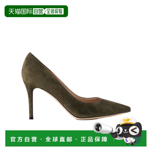 香港直邮GIANVITO ROSSI 女士高跟鞋 G2458085RICCAMDKOLDARKGREE