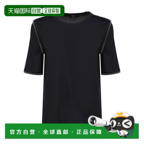 香港直邮FAY 女士T恤 NPWB3466560QQAU807 SS2023【付后1h可退】