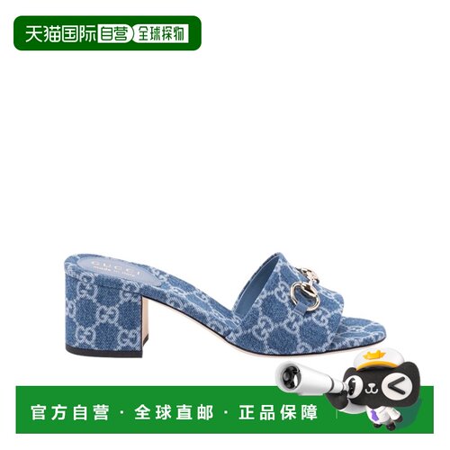 1h可退 香港直邮Gucci 马衔扣高跟凉鞋 854882FAFGT古驰