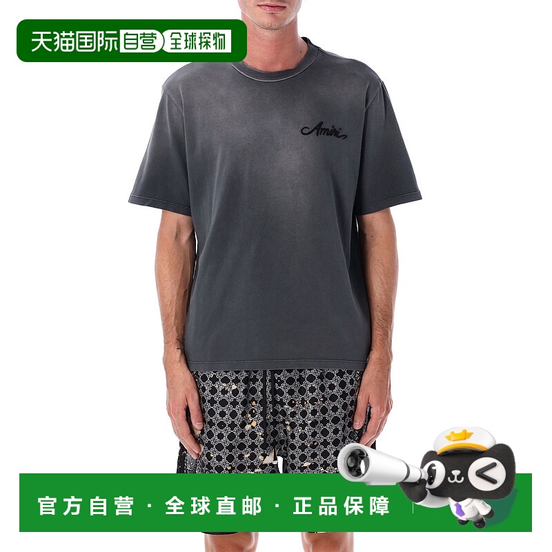 1h可退 欧洲直邮amiri 男士 上装T恤