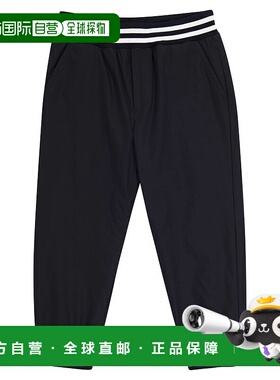 1h可退 香港直邮MONCLER GRENOBLE ENFANT 男童 条纹徽标运动裤童