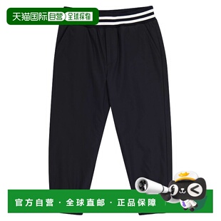 1h可退 香港直邮MONCLER GRENOBLE ENFANT 男童 条纹徽标运动裤童