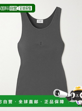 1h可退 香港直邮Saint Laurent 圣罗兰 女士 Cassandre 背心 8236