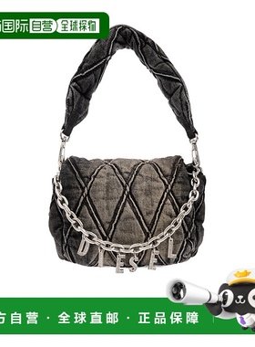 香港直邮Diesel 链条单肩包 X09597P6330 通勤个性包