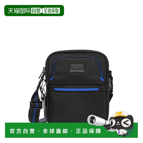 自营欧洲直邮Tumi途明 Alpha男士黑色/宝蓝色尼龙斜挎包