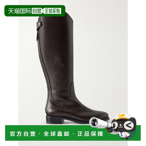 香港直邮aeyde 女士 Hector 皮质及膝靴子 A11KB0628002003225Mok