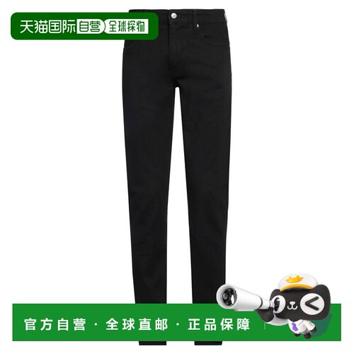 1h可退 香港直邮calvin klein 男士 牛仔长裤 black黑色 舒适时尚