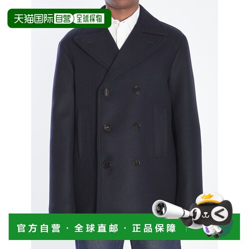 1h可退 香港直邮GUCCI 男士大衣 814502Z8BW44504 AW2025 蓝色 Pe