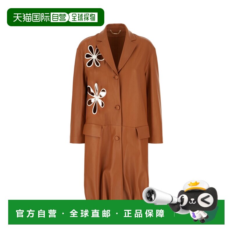 1h可退 欧洲直邮FENDI 女士外套 FPS915AW9MF1V3U SS2026 棕色 Ca