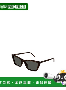 香港直邮Saint Laurent 徽标太阳镜 SL737MICATHIN