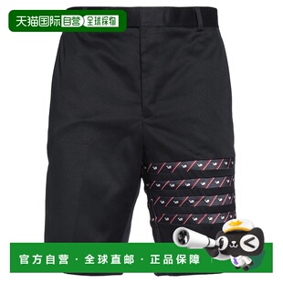 汤姆 布朗 男士 1h可退 black黑色 Browne 短裤 舒 香港直邮Thom