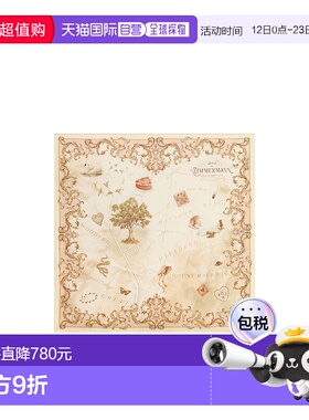 香港直邮Zimmermann 印花丝绸方巾 1051XF25A1