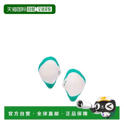 1h可退 欧洲直邮LOEWE罗意威女士银质珐琅FoamDrip耳钉耳环