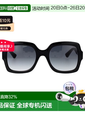 1h可退 香港直邮Gucci古驰 板材墨镜圆形时尚太阳镜女款