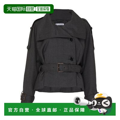 自营欧洲直邮ACNE STUDIO 休闲外套长袖夹克短款羊毛