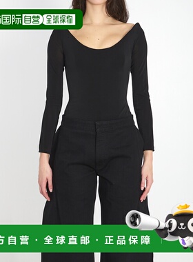 1h可退 香港直邮alaia 女士 Alaia 上衣 AA9B0429J050C black黑色