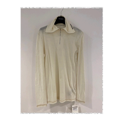 香港直邮Jil Sander 半高领长袖T恤 J40GC0021J-70021