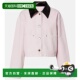 香港直邮Prada pink粉色 普拉达 棉质帆布夹克 舒适 女士 1h可退