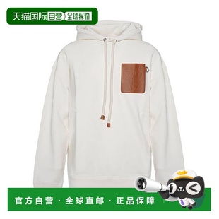 男士 罗意威 米白色棉质徽标Logo贴标连 欧洲直邮LOEWE 自营1h可退