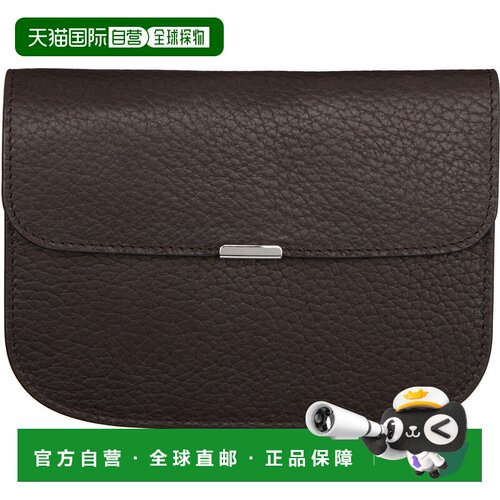 香港直邮Lemaire 男士 棕色 Soft Tab 钱包 SL0071LL0137
