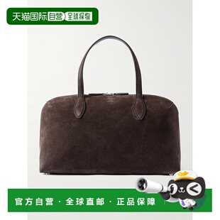 1h可退 香港直邮toteme 女士 Day 中号绒面革手提包 254WAL0110LE