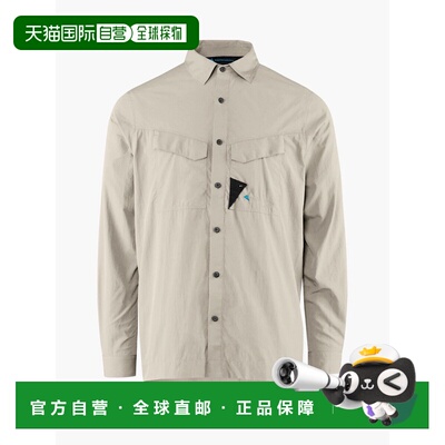 1h可退 香港直邮KLATTERMUSEN 男士衬衫 10371SILVERCREME CO 米