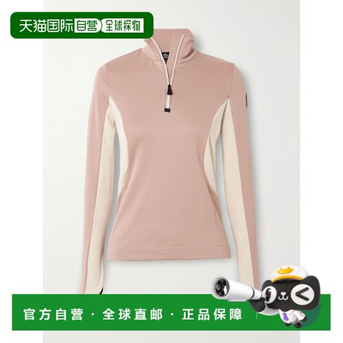 moncler 盟可睐 女士 拼色弹性针织打底上衣 0988G000198